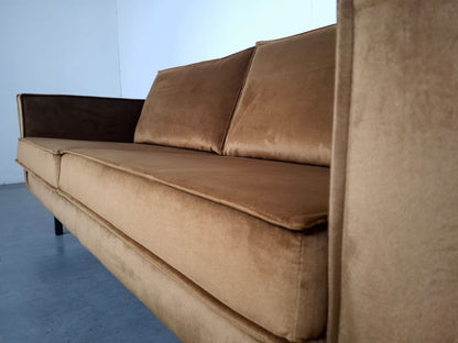 BePureHome 2 zits Bank met Hocker | Honing geel