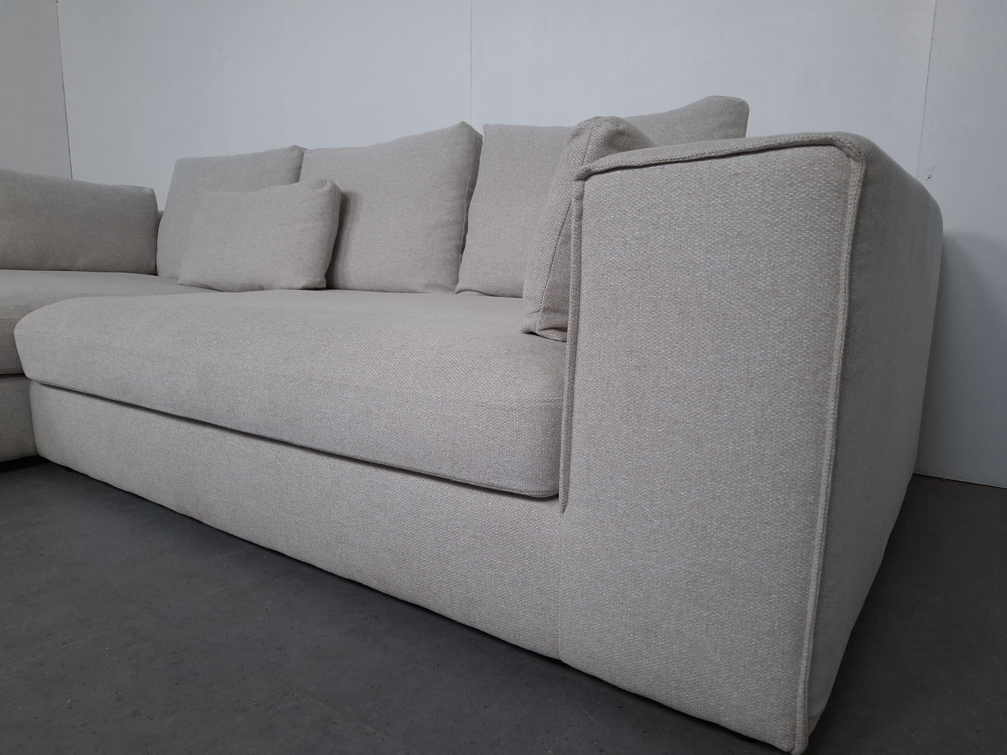 Nous Living hoekbank Vidar | Creme