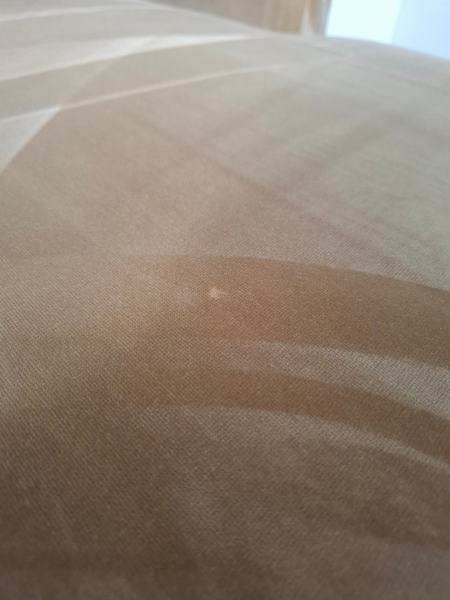 Sofacompany Hoekbank Velourse | Goud / creme