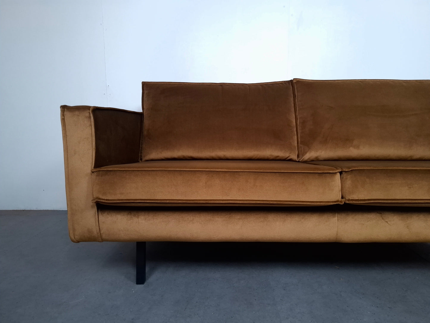 BePureHome 2 zits Bank met Hocker | Honing geel