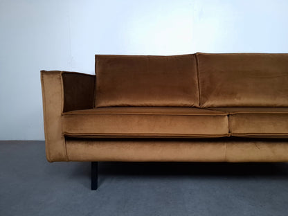 BePureHome 2 zits Bank met Hocker | Honing geel