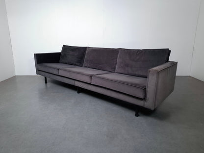 BePureHome Rodeo 3 zits velvet bank | Grijs