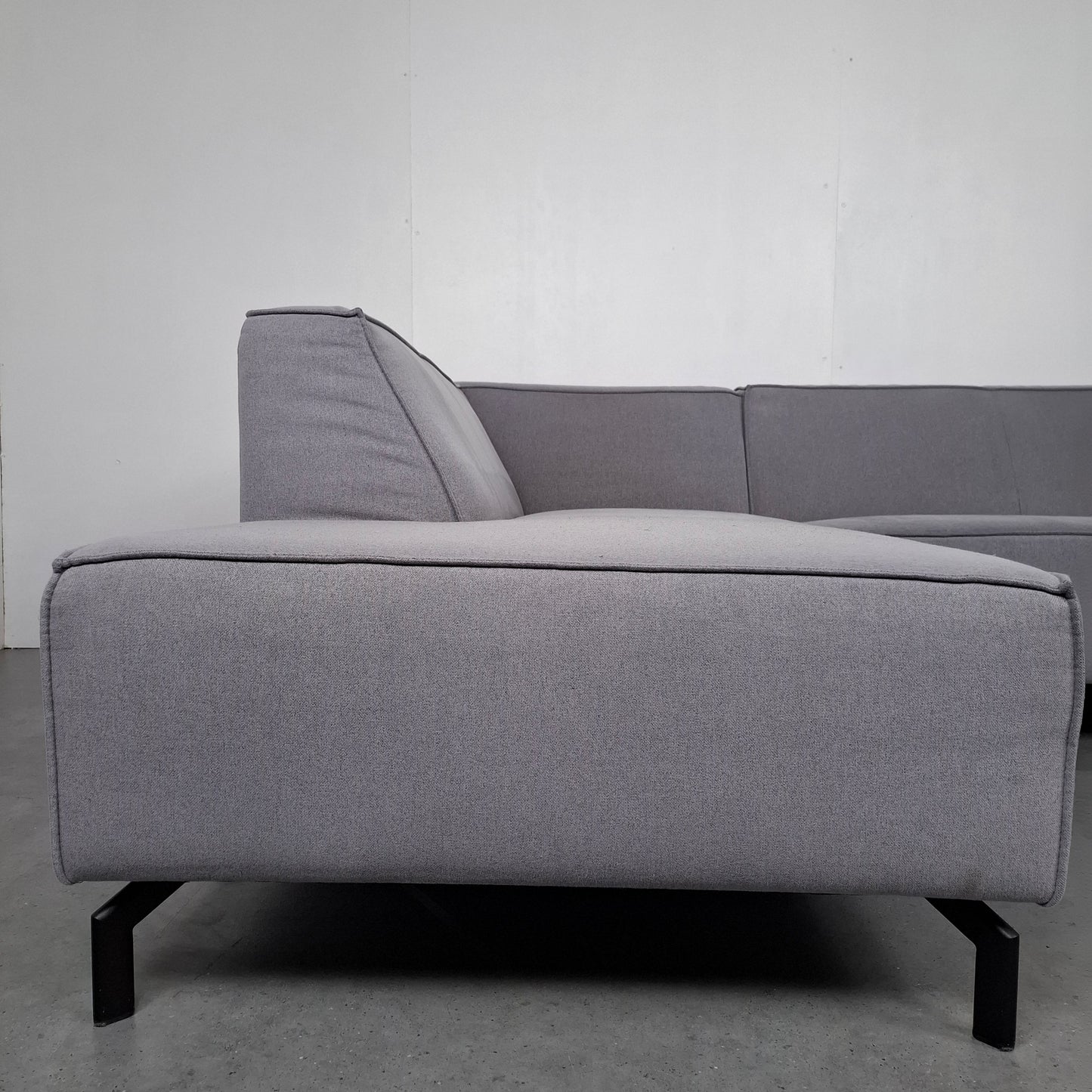 Moderne 3 zits hoekbank | Licht grijs