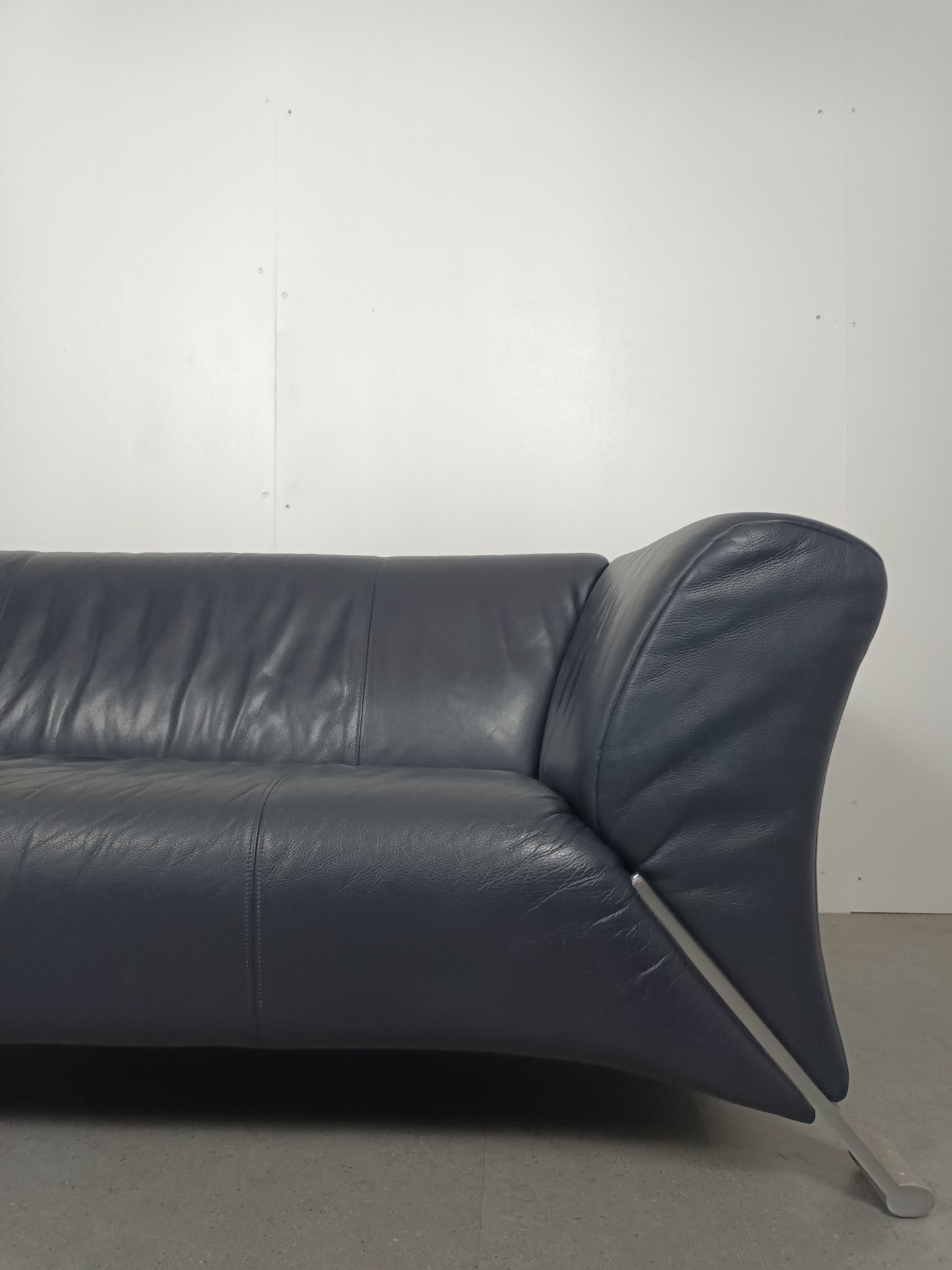 Rolf Benz model 322 bank 2 zits | Marine blauw