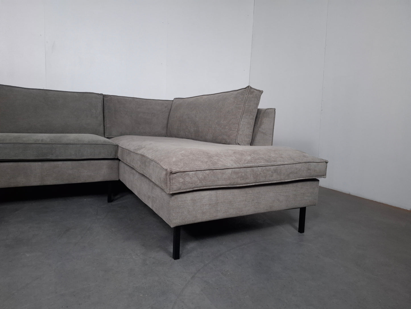 WOOOD Arwin Hoekbank | Licht grijs