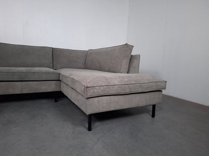 WOOOD Arwin Hoekbank | Licht grijs
