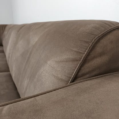 Moderne hoekbank | taupe